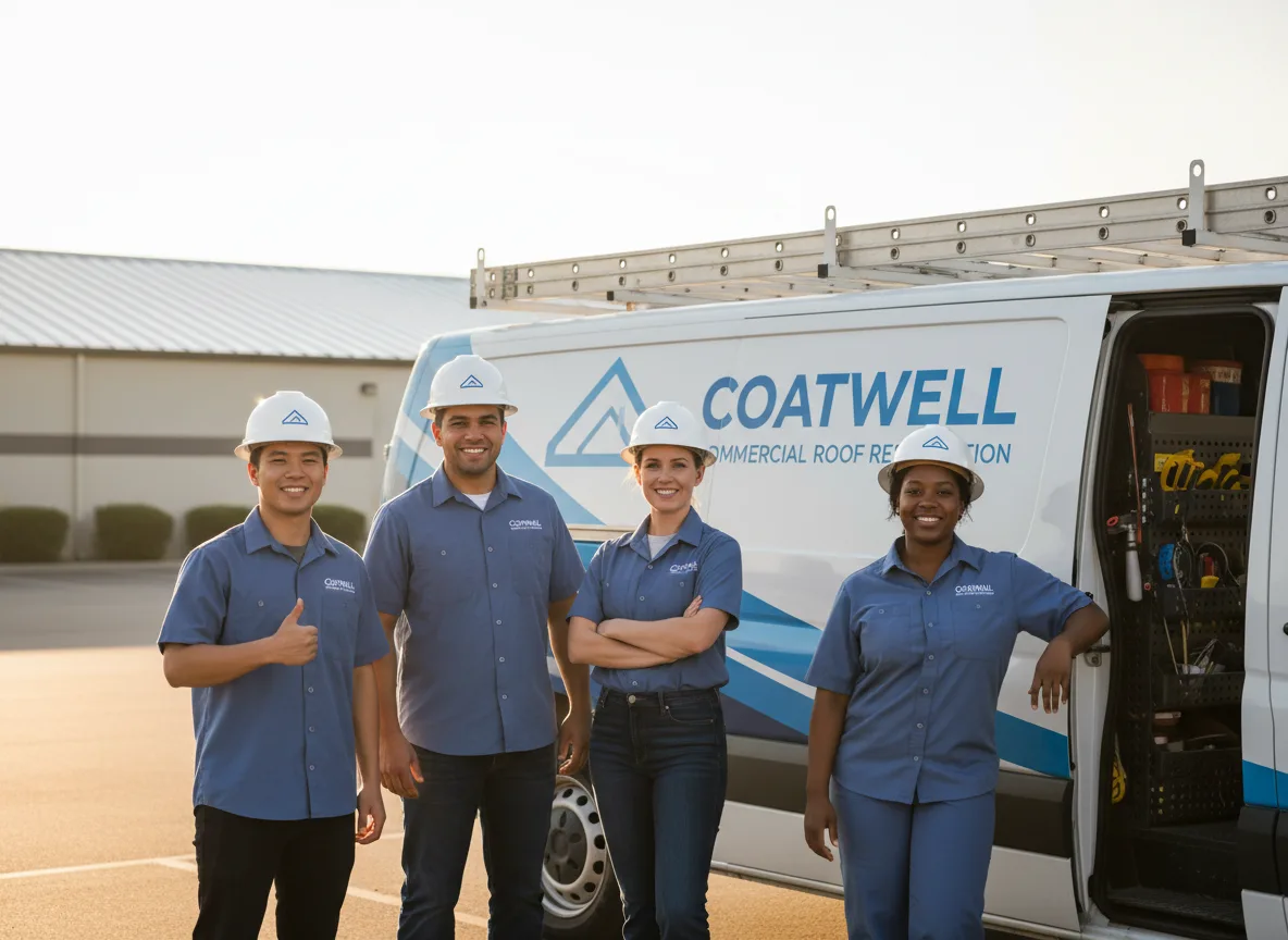 Commercial roof coating company in Grain Valley, MO
